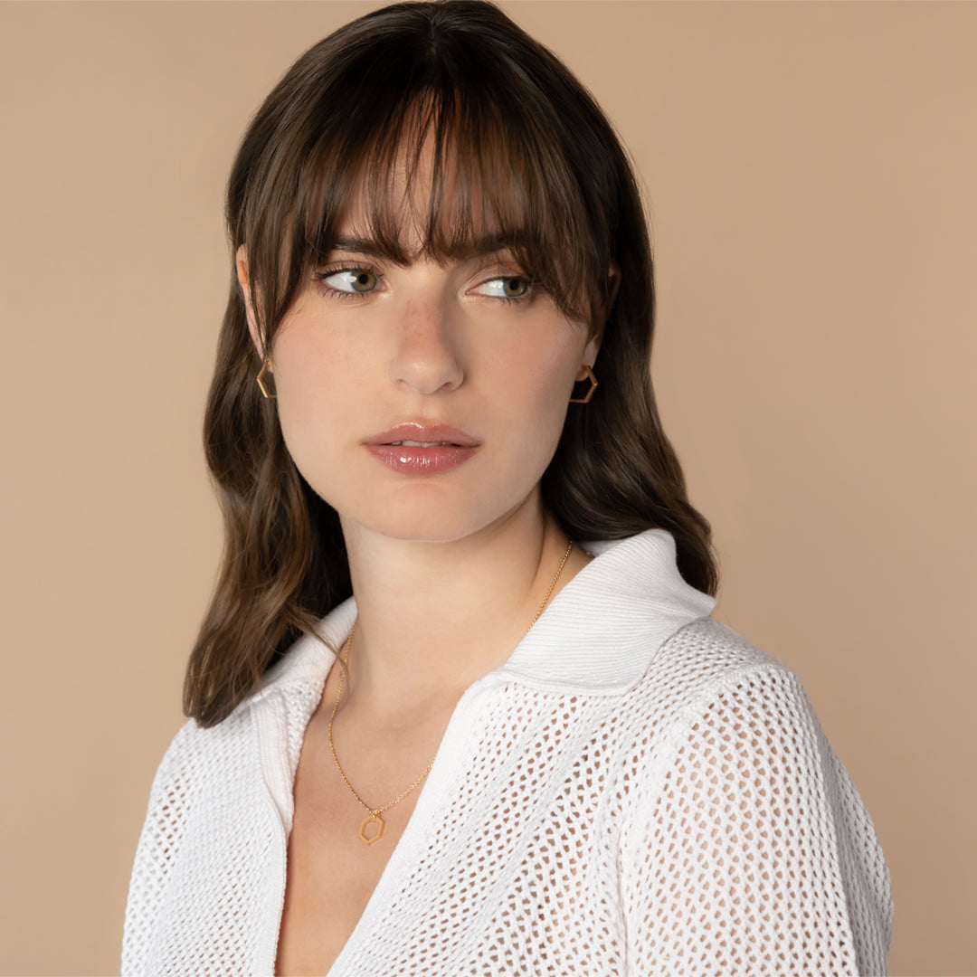 Minimal Geometric Earrings