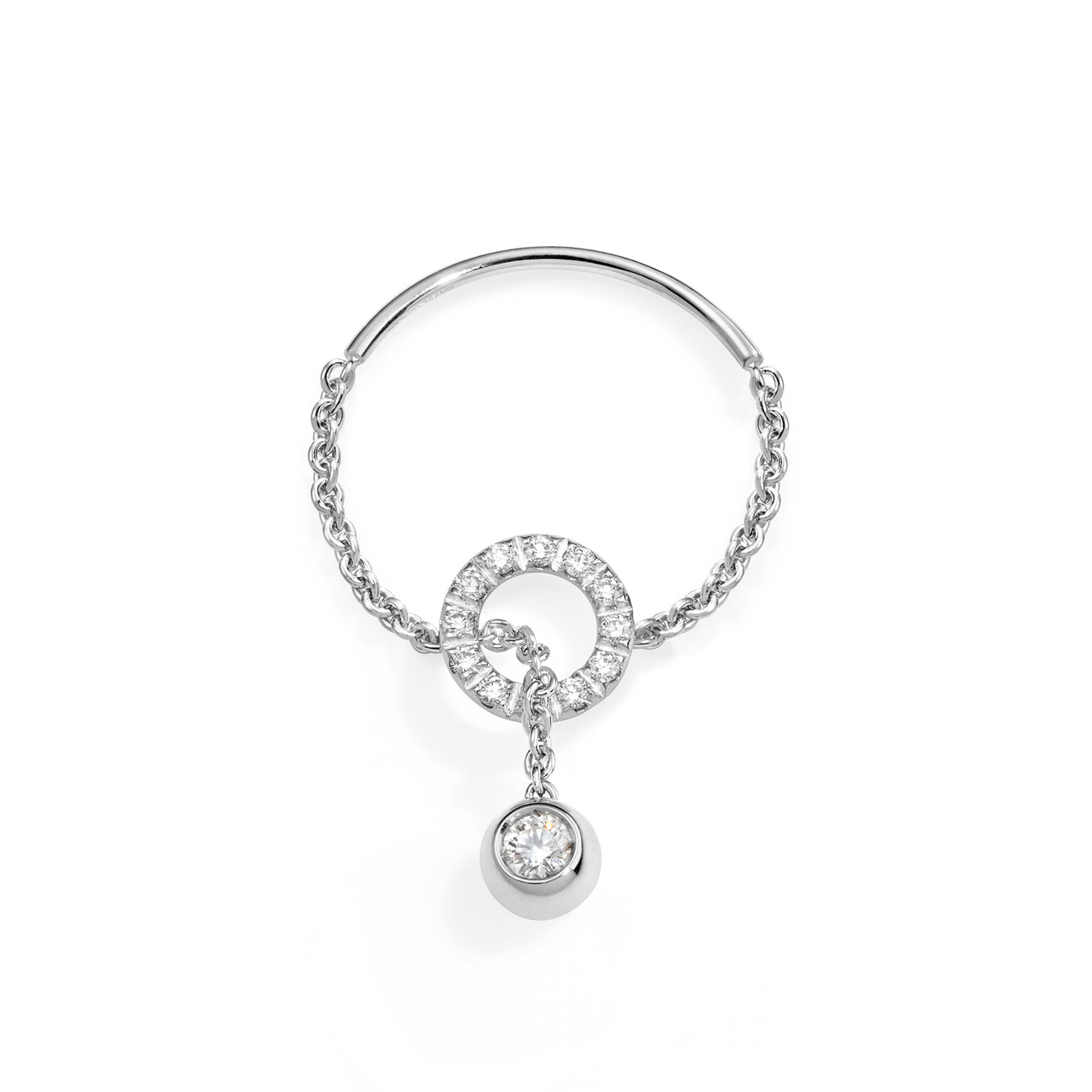 Anello Solitaire Bubble Y