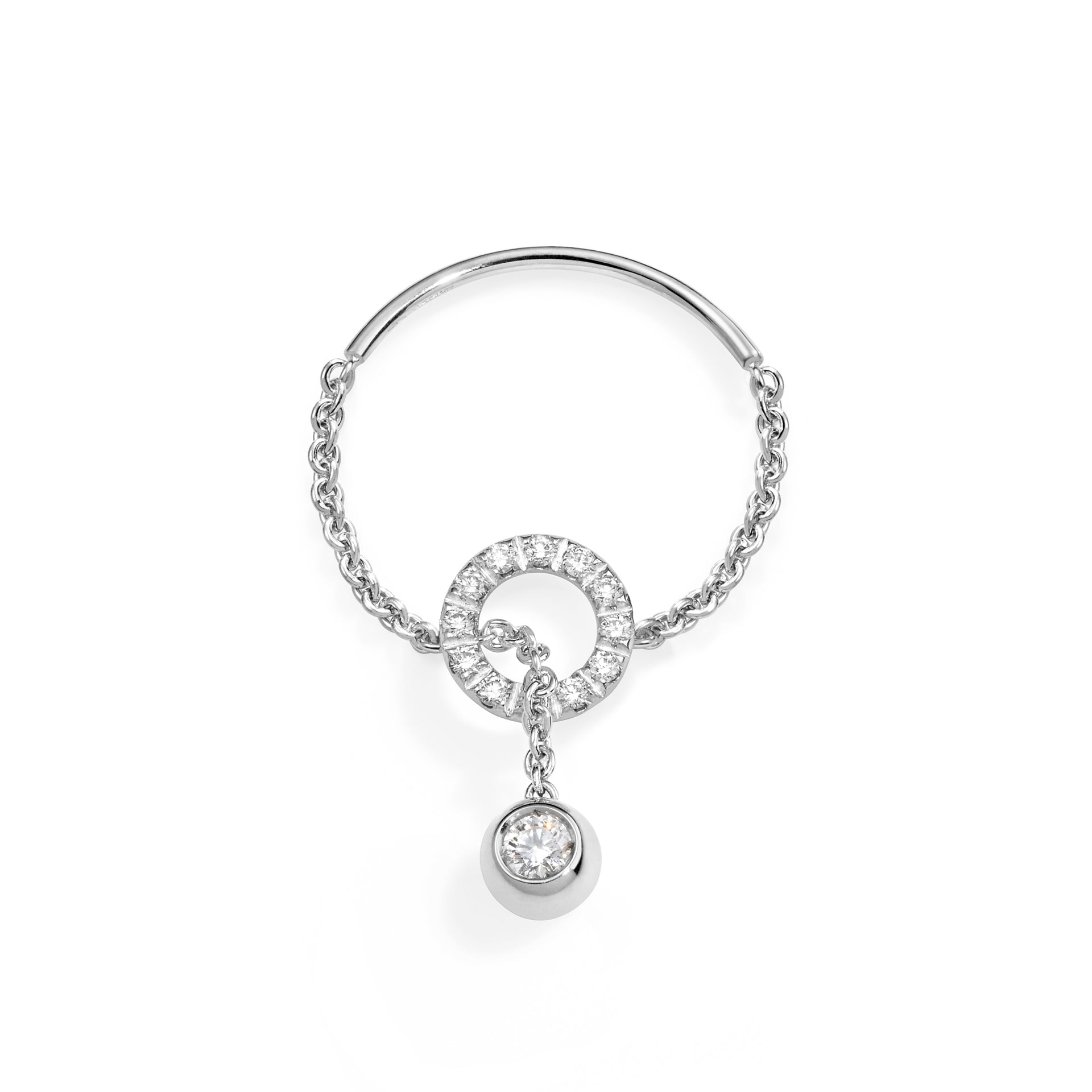 Anello Solitaire Bubble Y