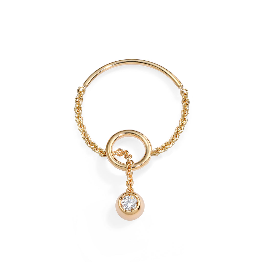 Anello Solitaire Bubble Y