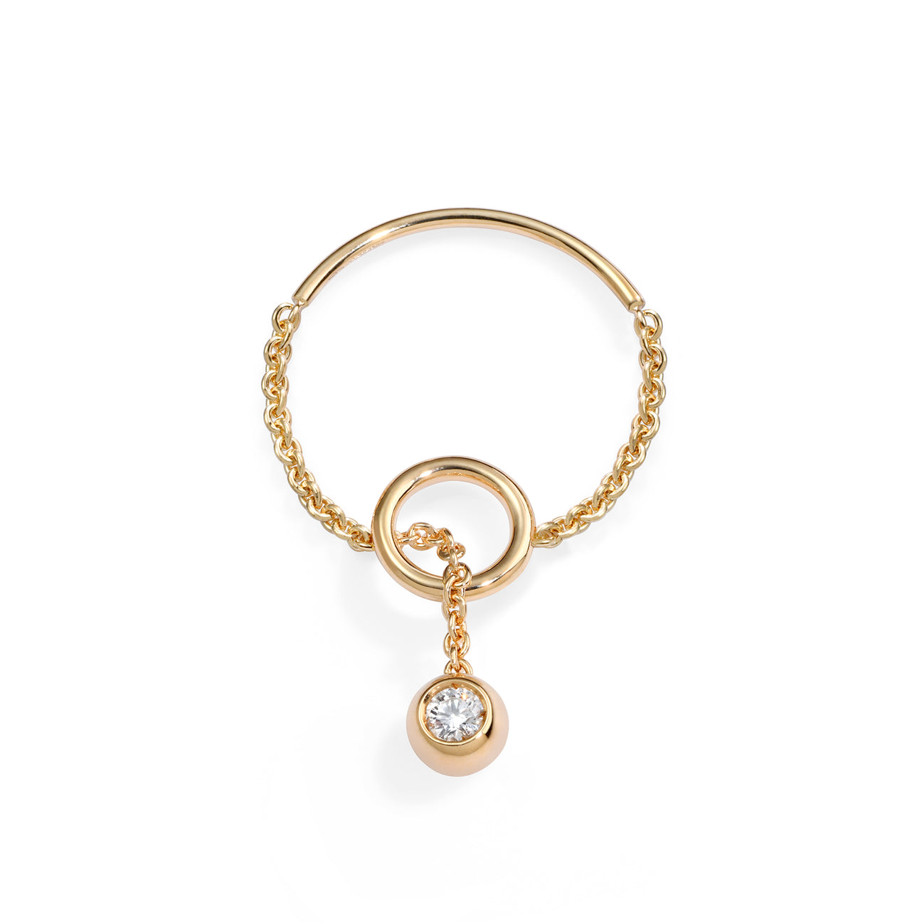 Anello Solitaire Bubble Y