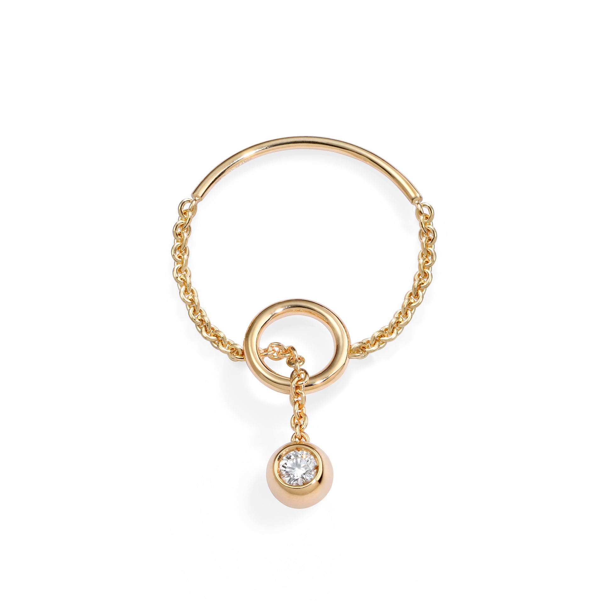 Anello Solitaire Bubble Y