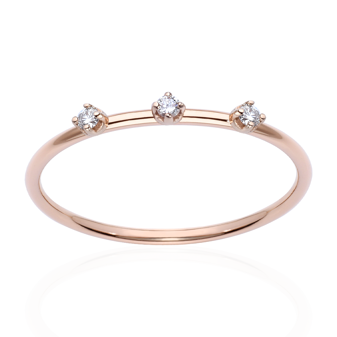 Trilogy Solitaire ring