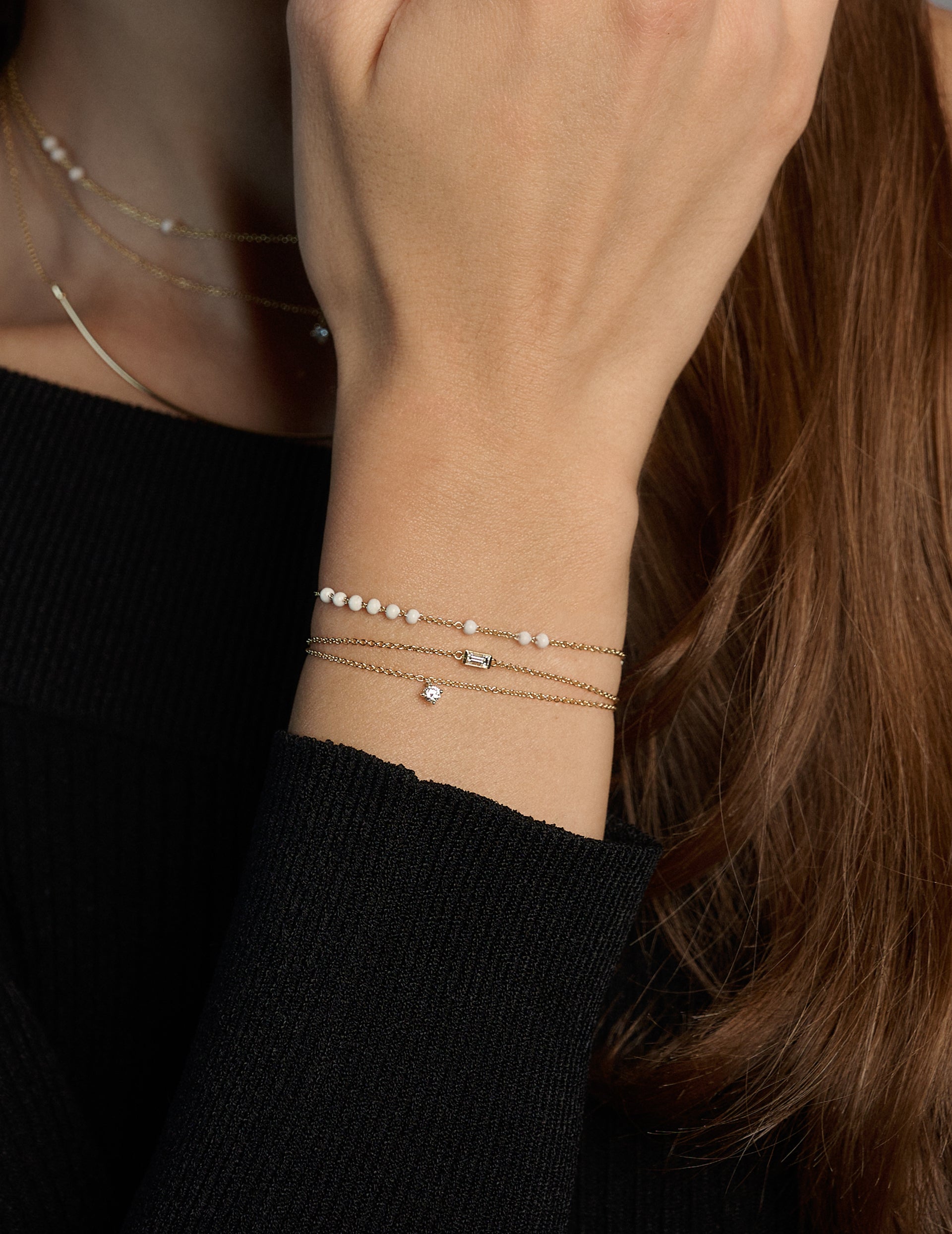 Bracciale White Dots Y