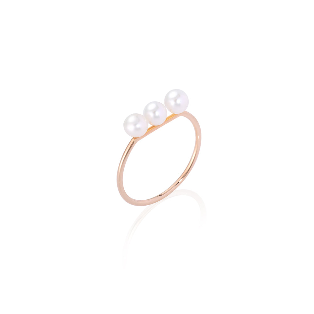 Linea Pearl Trilogy Ring