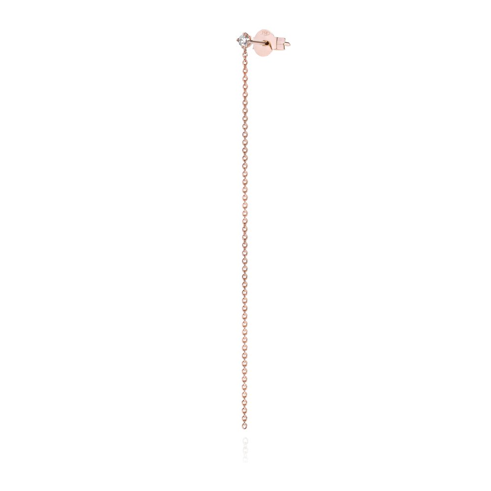 Orecchini in oro rosa con tormalina di Laurent Gandini - Cose Cosi Gioielli Orecchini in oro rosa con tormalina di Laurent Gandini - Cose Cosi Gioielli