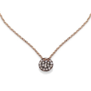 Small Brown Diamonds Necklace