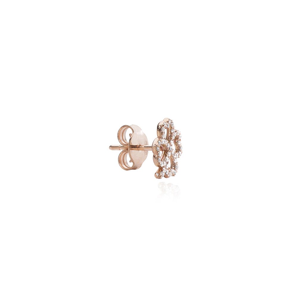 Diamonds Four-Leaf Clover Earring