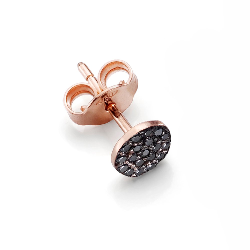 Small Black Diamonds Earring