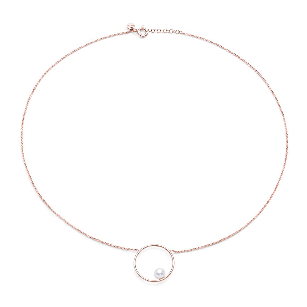 Pearl Circle Necklace