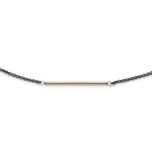 Black Line Necklace