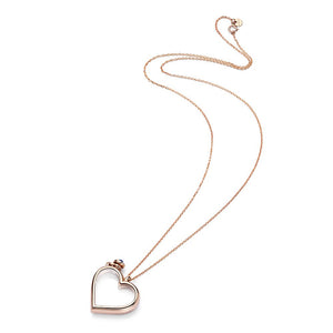 Heart Soul Clock Necklace