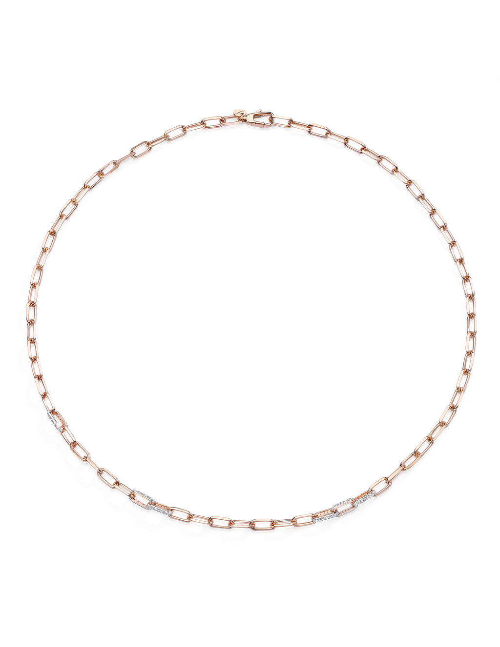 Pink Chain Fine Necklace