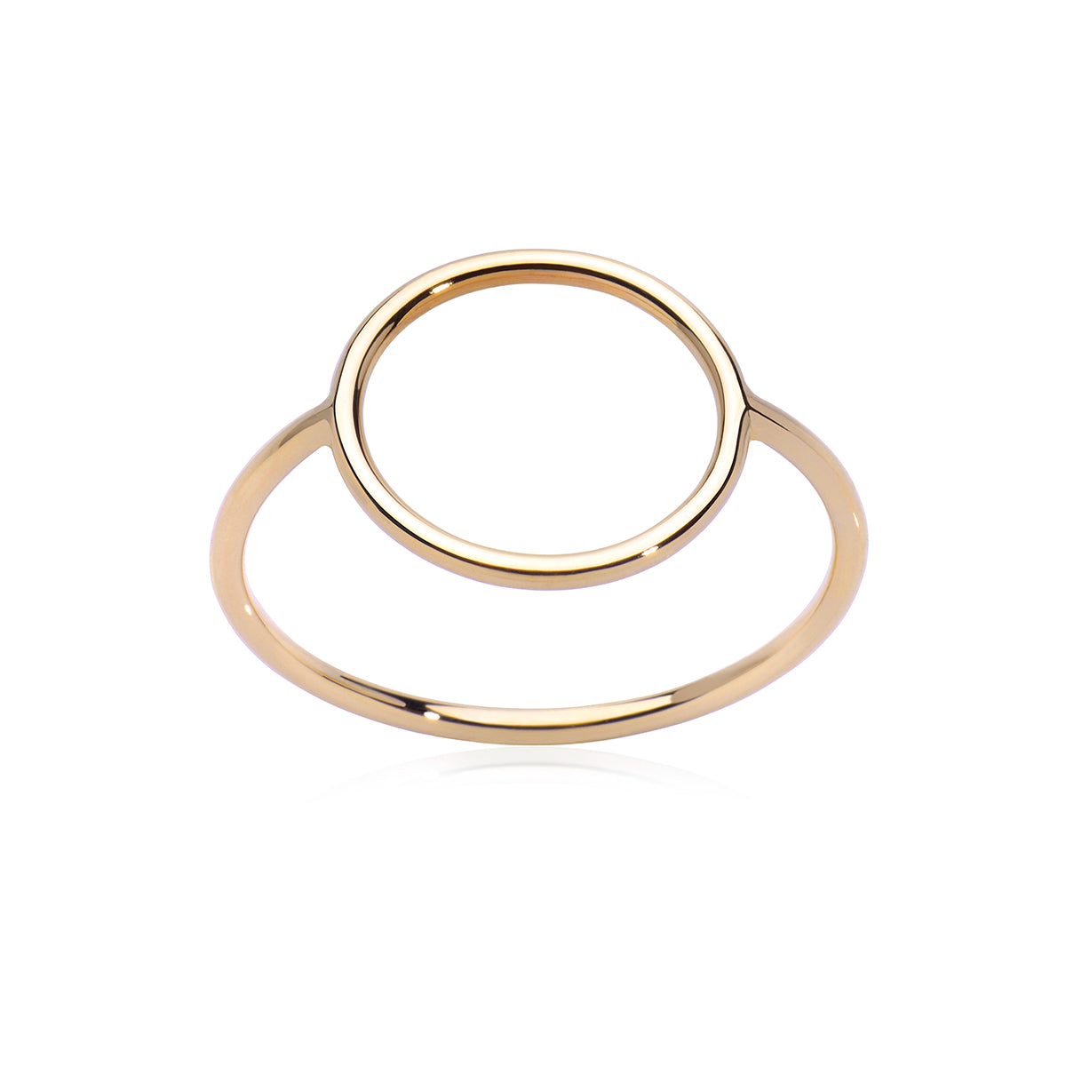 Yellow Concentric Rings Anello in Oro Giallo 18 K | Yellow Circle - Burato