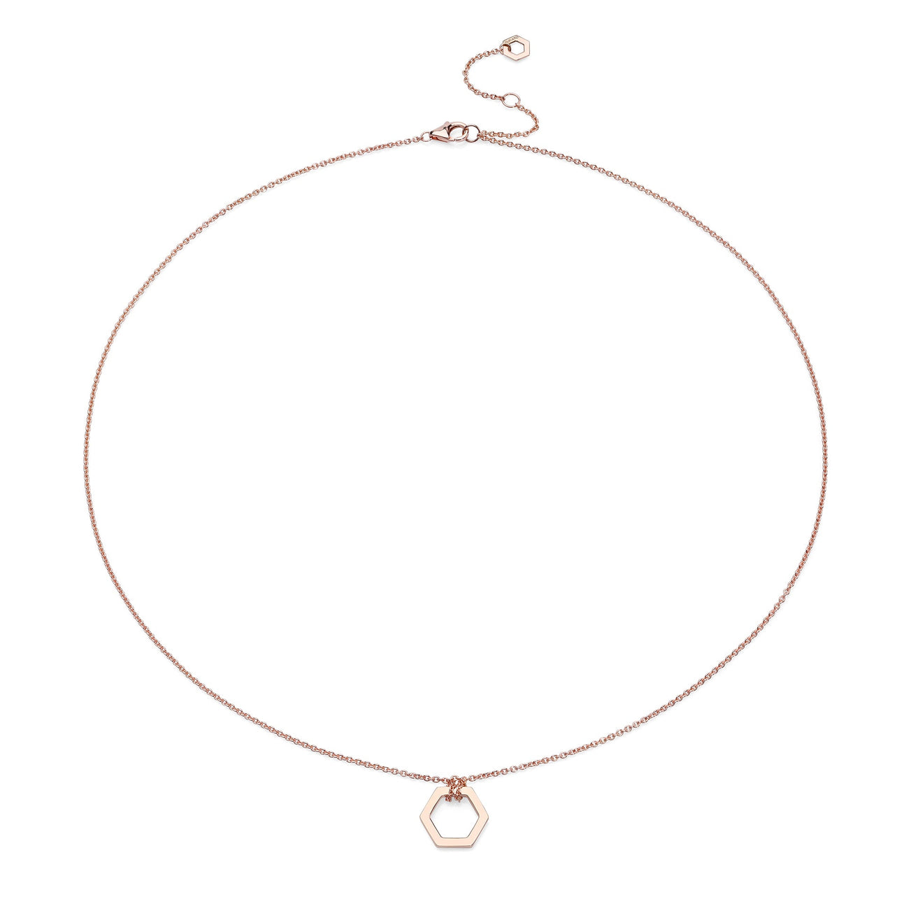 Necklace Amuleto Pink Gold S