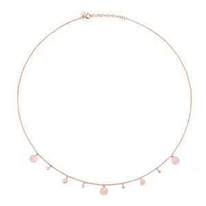 Rose Multi Paillettes Necklace